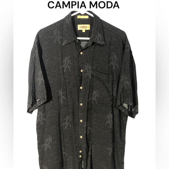 CAMPIA MODA short sleeve button down shirt - Picture 1 of 8